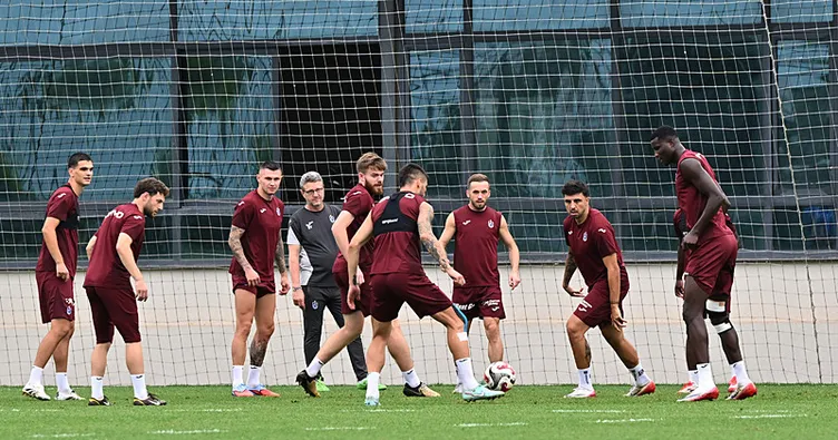 Trabzonspor’da Samsunspor mesaisi sürdü!