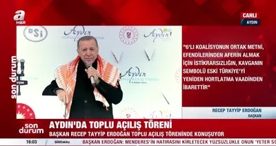 Son Dakika: Başkan Erdoğan’dan Aydın’da önemli açıklamalar | Video