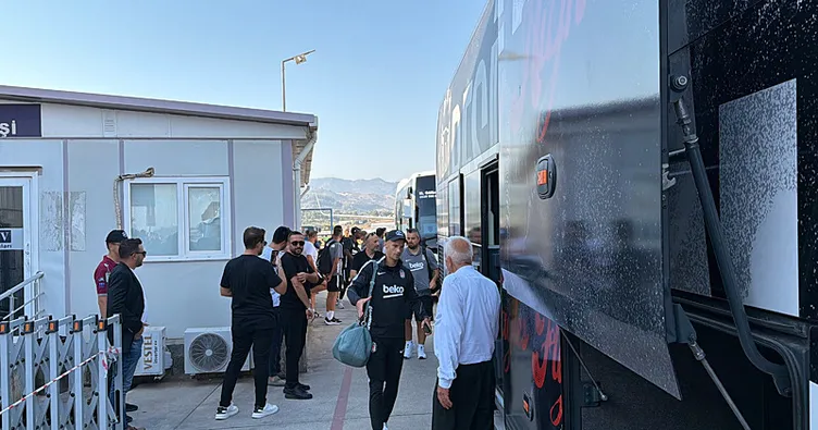Beşiktaş kafilesi Alanya’ya geldi!