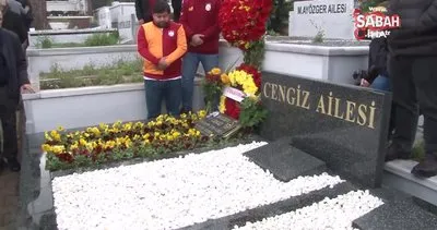 Galatasaray eski başkanı Mustafa Cengiz kabri başında dualarla anıldı | Video