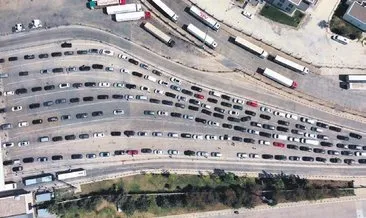 Kapıkule’de 2024’ün araç ve yolcu çıkış rekoru kırıldı #edirne