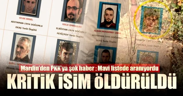 Son dakika: “Mavi listede aranan terörist Rubar Quser öldürüldü”