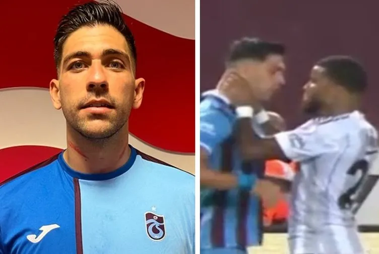 Son dakika Trabzonspor haberleri: Beşiktaş maçında akılalmaz olay! Anastasios Bakasetas’ın boğazına sarıldı…