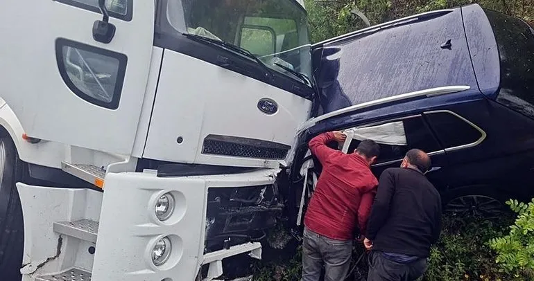 Bursa’daki feci kaza! Anne-oğul hayatını kaybetti