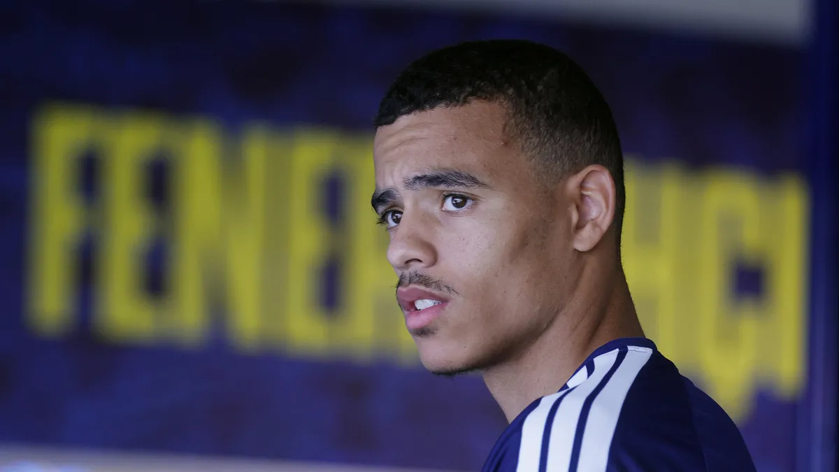 Mason Greenwood Fenerbahçe antrenmanında