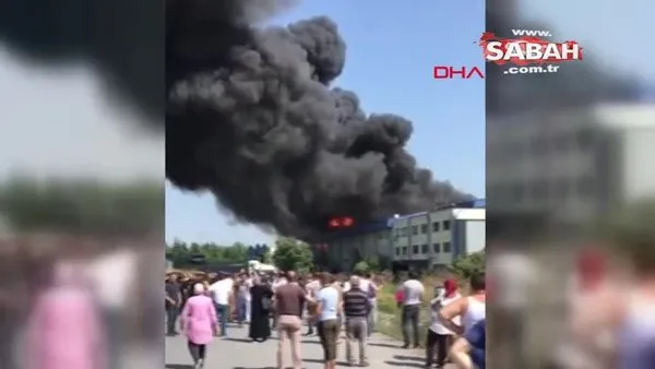 İstanbul Hadımköy'de yanan tekstil fabrikası ile ilgili itfaiye yetkililerinden son dakika açıklaması!