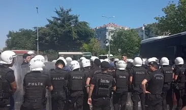 Bakırköy Adalet Sarayı önünde olay: 12 kişi gözaltına alındı