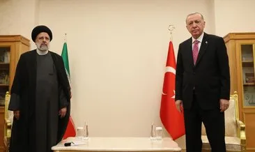 SON DAKİKA! Başkan Erdoğan İran Cumhurbaşkanı İbrahim Reisi ile görüştü: Terörle mücadelede ortak hareket etme çağrısı