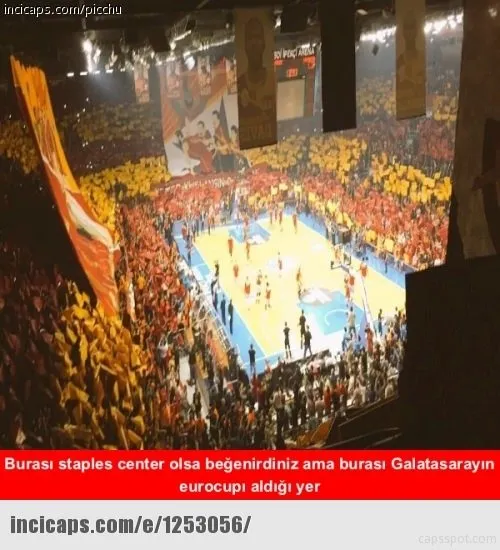 Galatasaray Euro Cup’ı aldı, capsler patladı