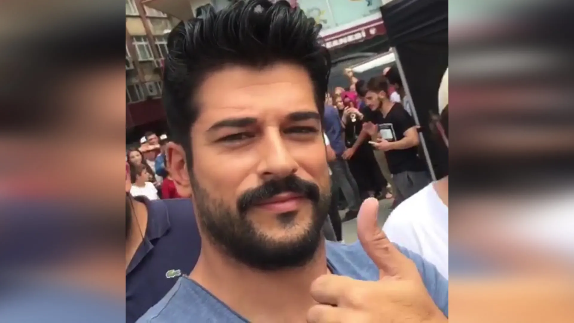Rize'de Burak Özçivit izdihamı