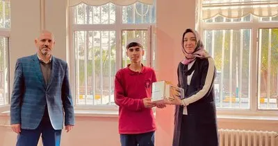 Kaymakamdan Kur'an kursu öğrencilerine anlamlı hediye #sanliurfa