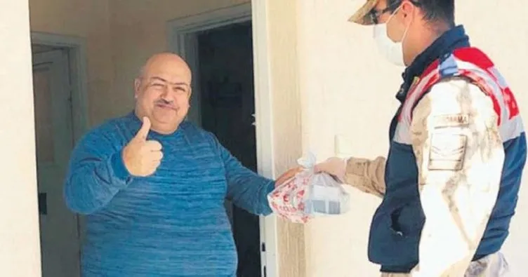 Jandarmadan eve ilaç servisi Son Dakika Haberler