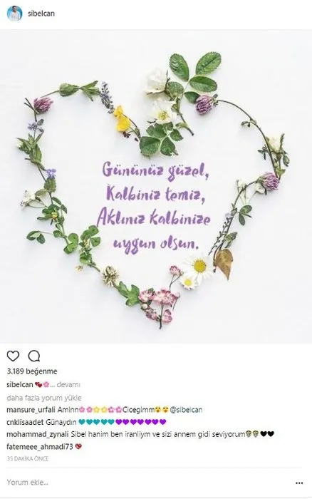 Ünlü isimlerin Instagram paylaşımları 24.06.2017