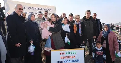 Milli Ağaçlandırma Günü’nde fidanlar toprakla buluştu #afyonkarahisar