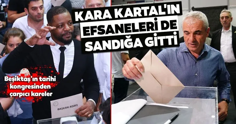Beşiktaş Olağanüstü Seçimli Genel Kurulu’ndan kareler