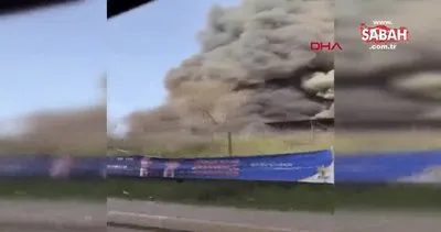 Son Dakika: Tuzla’da fabrikada yangın! | Video