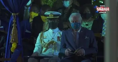 Prens Charles, törende uyuyakaldı | Video