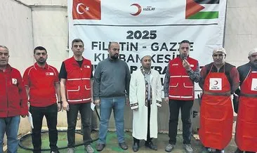 Kızılay kurban kesimlerine başladı #konya