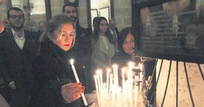 Noel’de mumlar şehitlere yakıldı