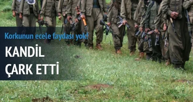 Kandil bombardımandan sonra çark etti