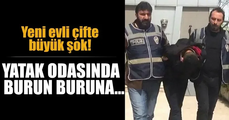 Son dakika: Bursa’da yeni evli çifte hırsız şoku