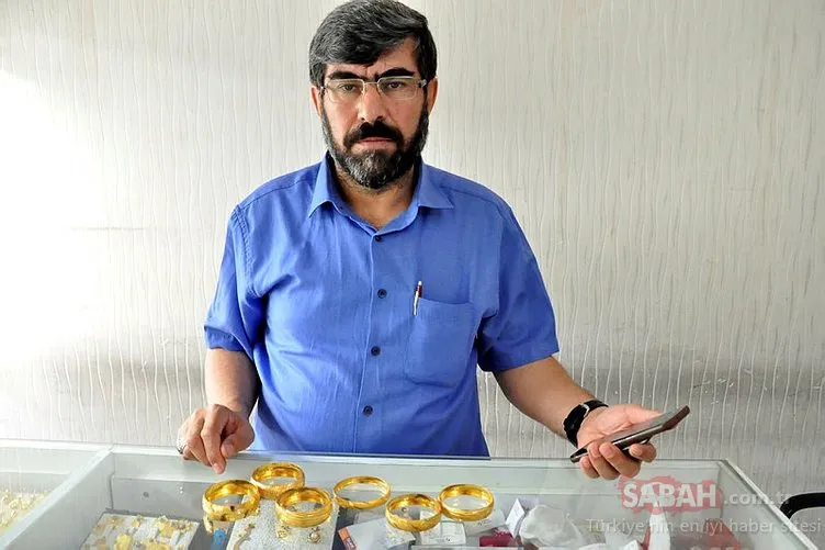 Diyarbakır’da 20 saniyede 9 bin 500 liralık altın bilezikleri çaldılar