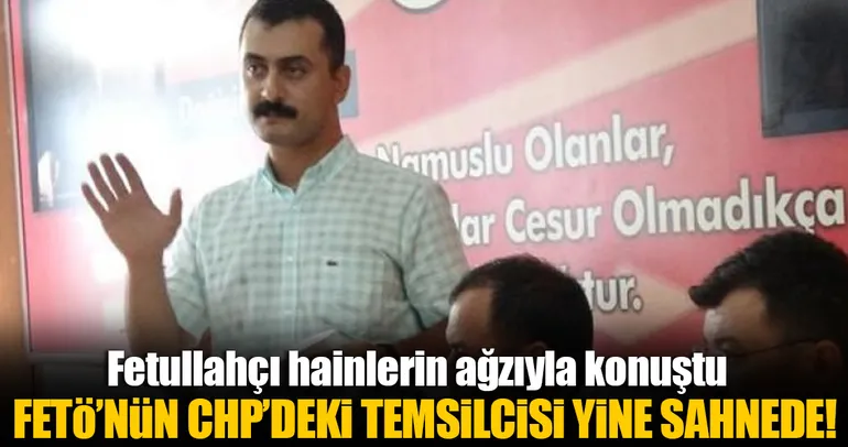 Eren Erdem Fetullahçı hainlerin ağzıyla konuştu