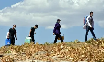 Yaylada aşı heyecanı