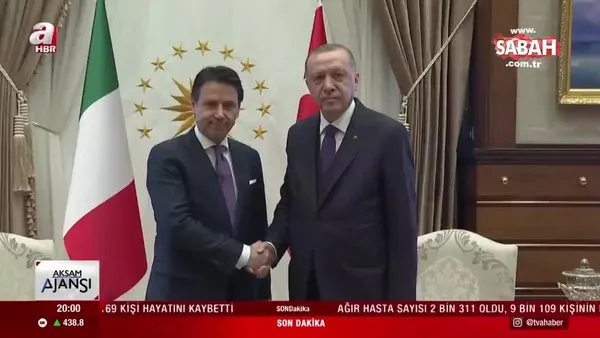 SON DAKİKA HABERİ: Başkan Erdoğan İtalya Başbakanı Conte ile görüştü | Video