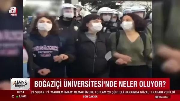 Boğaziçi Üniversitesi’nde tehlikeli provokasyon | Video