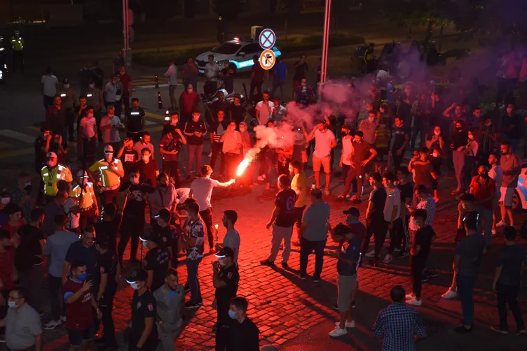 Türkiye Kupası şampiyonluğunun ardından Trabzon'da büyük coşku!