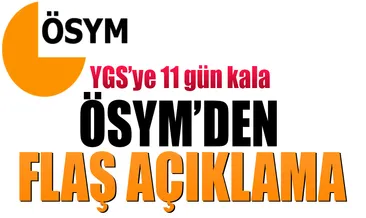 ÖSYM’den YGS adaylarına kimlik belgesi duyurusu