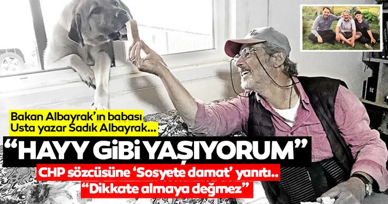1850 metrede Hayy gibi yaşamak: Usta yazar Sadık Albayraktan samimi açıklamalar