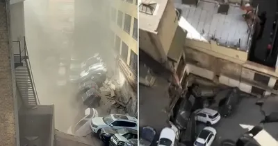 New York’un göbeğinde dehşet! Katlı otopark yerle bir oldu!