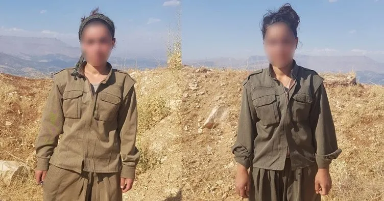 PKK’dan kaçan 2 kadın terörist teslim oldu
