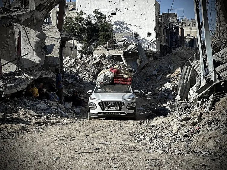 Katil İsrail’den Gazze’de sistematik zorla göç! Bunu silah olarak kullanıyorlar