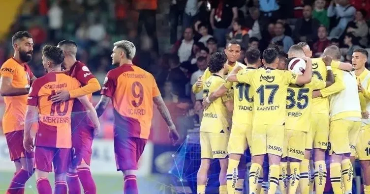 İşte Galatasaray ve Fenerbahçe’nin kalan maçları