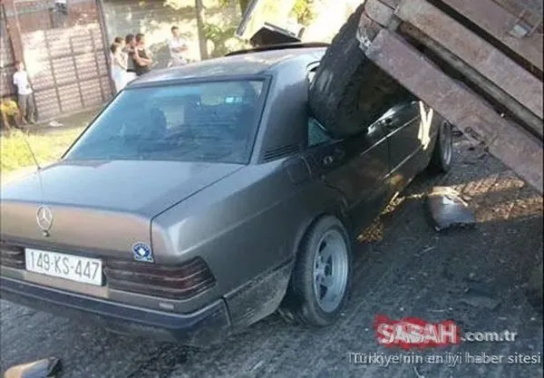 Mercedes araba şoke etti! Gerçeği öğrendiği zaman ne yapacağını şaşırdı