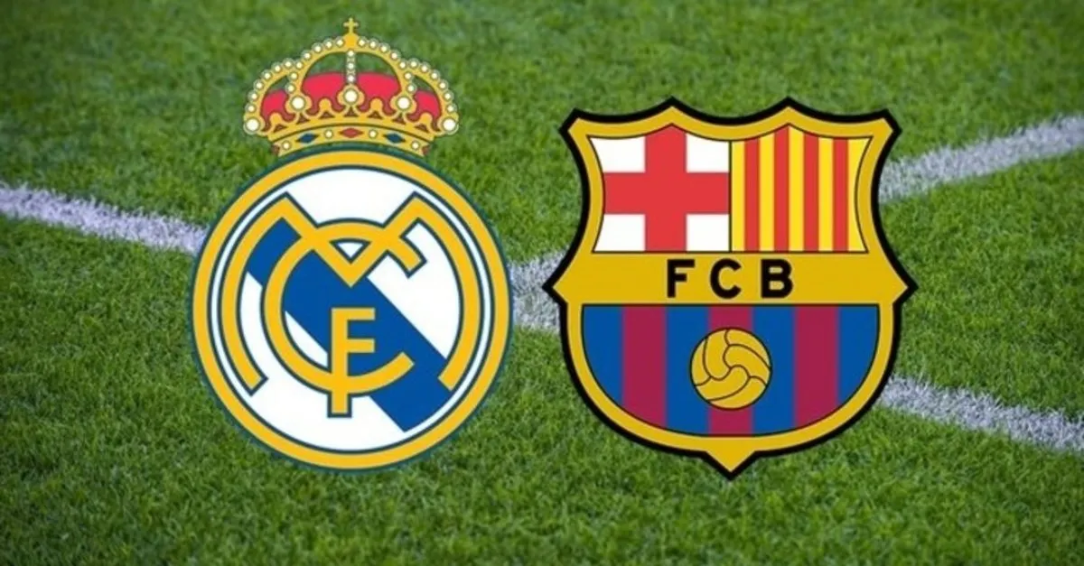 ispanya la liga el clasico real madrid