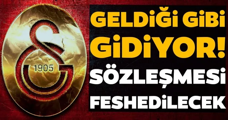 Galatasaray’da flaş ayrılık kararı! Sözleşmesi feshedilecek