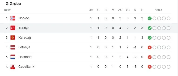 turkiye puan durumu fifa 2022 dunya