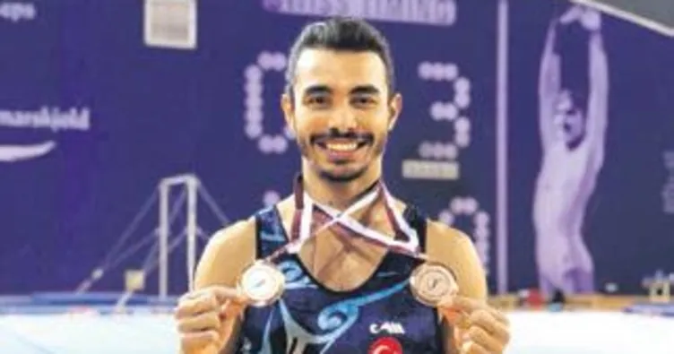 Ferhat Arıcan paralel barda gümüş aldı