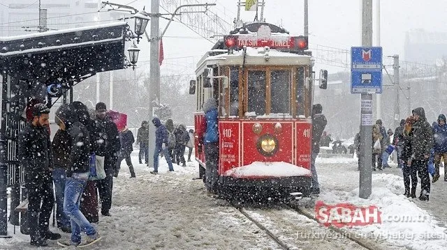 Meteoroloji Genel Müdürlüğü’nden son dakika kar yağışı ve hava durumu uyarıları geliyor! İstanbul’a kar geliyor…