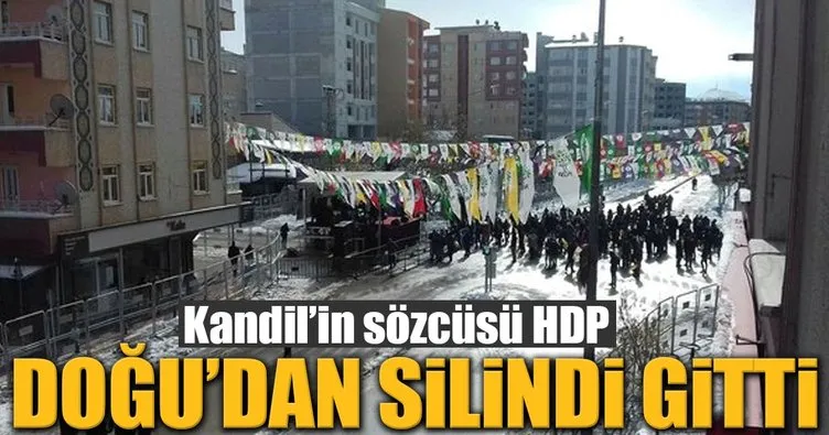 Kandil’in sözcüsü HDP Doğu’dan silindi gitti