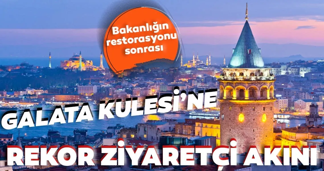 restorasyonu tamamlanan galata kulesi