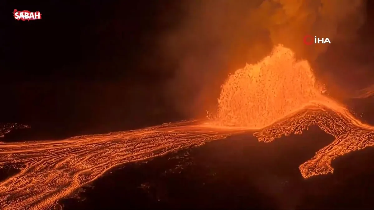 Hawaii’deki Kilauea Yanardağı’nda 52’nci patlama | Video videosunu izle Hawaii’deki Kilauea Yanardağı’nda 52’nci patlama | Video videosunu izle