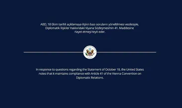 Viyana sözleşmesi 41’inci maddesi gündemde! Viyana Sözleşmesi 41. maddesi nedir ve ne demek?