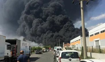 Antalya’da fabrika yangını!