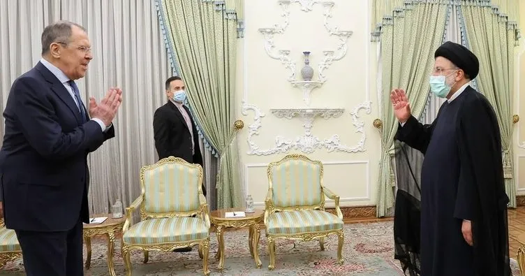 Rusya Dışişleri Bakanı Lavrov Tahran’da İran Cumhurbaşkanı Reisi ile görüştü
