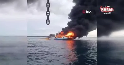 Filipinler’de feribotta yangın: 7 ölü, 23 yaralı | Video